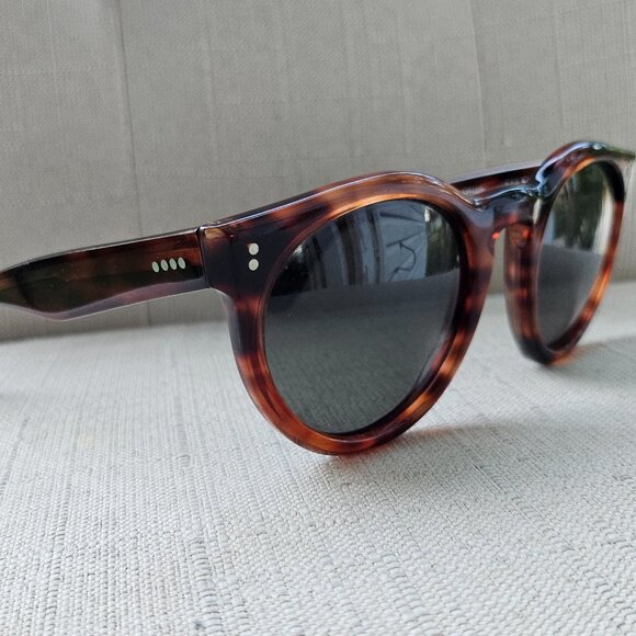 DKNY Women Sunglasses Vintage 90’s Bausch & Lomb Thick Tortoise Cat Eye Glasses - Picture 3 of 15